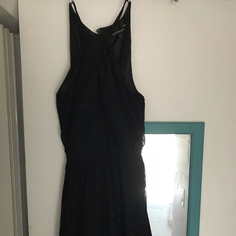 Black dress - a beautiful touch of sparkle